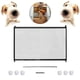 thumbnail image 5 of Puerta para mascotas de 70.9 x 28.3 pulgadas, puerta para bebés, puerta mágica, puerta de malla plegable portátil, protección segura aislada, puerta de seguridad interior y exterior para instalar en Namotu WMZL-2288, 5 of 7