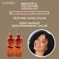 thumbnail image 4 of Ebo Clairol Professional Beautiful Collection Moisturizing Color Semi Permanent Hair Color (2 Pack) (B08D Light Ash Brown) - 3 oz each, 4 of 7