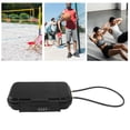 thumbnail image 2 of Xirurus Portable Waterproof Security Key Lock Box, 5.12"×10.24"×2.76", 7mm Steel Cable, Combination Lock, Rust‑Proof, Ideal for Outdoor & Travel, 2 of 9
