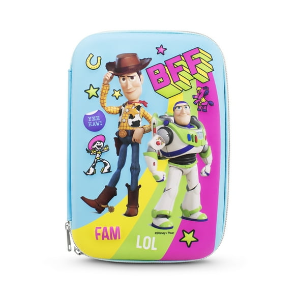 Lapicera Escolar para niños con diseño Disney Toy Story Idea Nuova Lapicera, estuchera ovalada con licencia