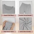 thumbnail image 6 of COMFREE Plus Size Women Thermal Underwear Long Johns Base Layer Top and Bottom Sets for Cold Weather, 6 of 7
