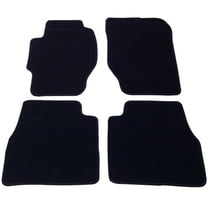 Ikon Motorsports Compatible with 1998-2002 Accord 2Dr 4Dr OE Factory Style Black Nylon Carpet Car Floor Mats Front Rear 4pcs