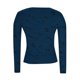 thumbnail image 4 of Xuyuer Long Sleeve Tops for Women Round Neck Floral Blouse Layering Fitted Going Out Top, 4 of 6
