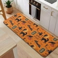 thumbnail image 5 of Vintage Halloween Elements Pattern Kitchen Rug Mat,Kitchen Runner Rugs Non Skid Washable,Decorative Kitchen Floor Mats for Kitchen,Sink,Laundry,17"x47.2", 5 of 7