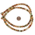 thumbnail image 2 of The Bead Chest Round Rainbow Agate Beads (8mm): Organic Gemstone Round Spherical Energy Stone Healing Power Crystal for Jewelry Bracelet Mala Necklace Making, 2 of 4