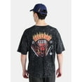 thumbnail image 3 of Netflix Stranger Things Dustin the Wind Oversized Graphic T-Shirt from No Boundaries, Men's & Big Men's, 3 of 5