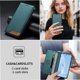thumbnail image 4 of Funda Tipo Cartera de Cuero Sintético para Samsung Galaxy A56 Bloqueo RFID, con Ranuras para Tarjetas y Bolsillo para Efectivo, Cierre Magnético Fuerte Verde, 4 of 6