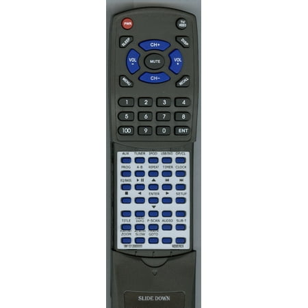 Replacement Remote for MEMOREX 0861-001200-00000 086100120000000 RT086100120000000 MIHT5005