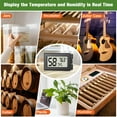 thumbnail image 4 of 6 Pack Mini Hygrometer Thermometer, Small Digital Indoor Humidity & Temperature Gauge, ℉ Monitor for Humidor, Reptile Tank, Mason Jars, Thermostat - Friendly Climate Tracking Tool, 4 of 4