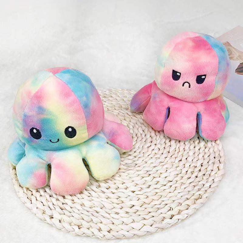 Reversible Octopus Plushie |mini cute 