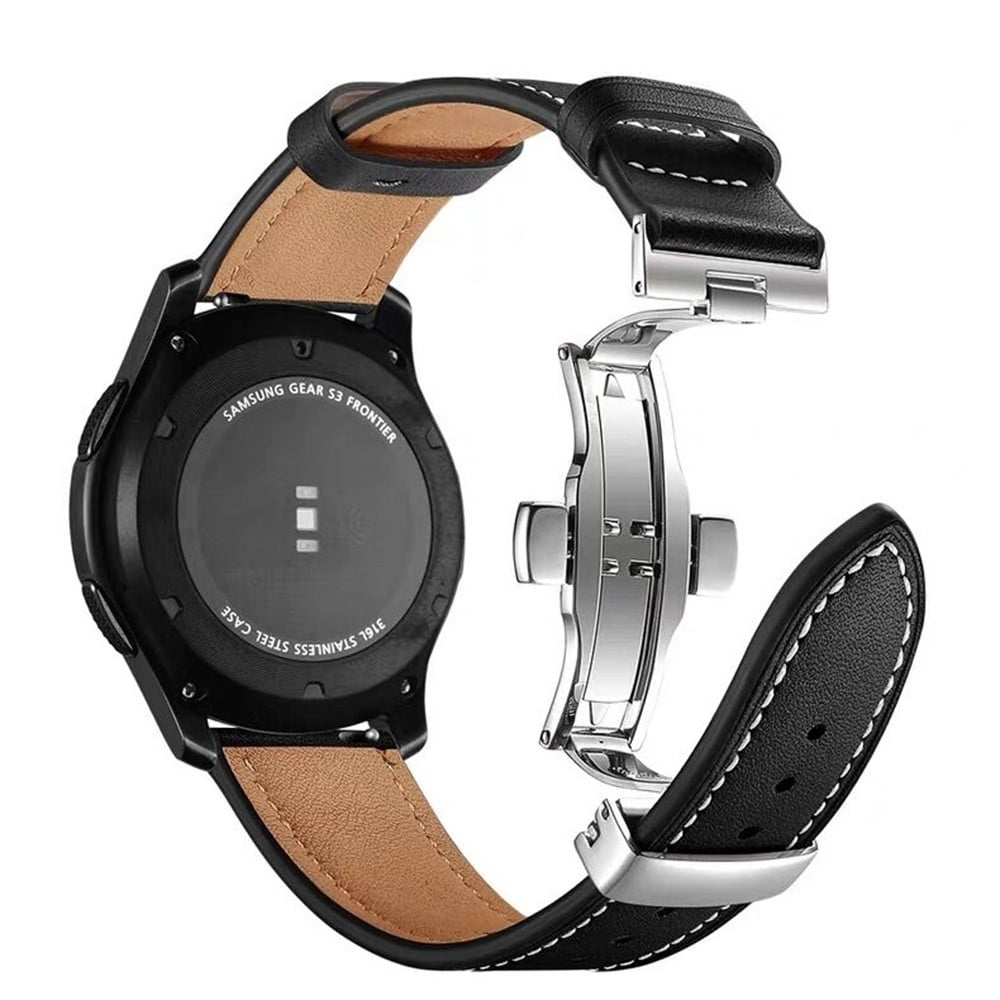 Genuine Leather band for Samsung Galaxy watch 6 5 pro/4/3/Active 2