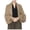 Coffee, variant on Sweater Scarf with Sleeves for Women Fall Winter Solid Color Soft Warm Knitted Shawl Wraps
