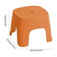 thumbnail image 4 of Byujiro Multi-Functional Small Stool Plastic Stool Children's Stool Home Stepping Non Slip Thickened Plastic Stool Baby Low Stool Bathing Stool, 4 of 8