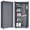 Gray, variant on 72.8''H Broom Closet Cabinet, Locking Storage Cabinet,Garage Storage Cabinet with Doors and Shelves,Tall Broom Tool Organizer,Cleaning Tool Cabinet with Hooks for Utility Room