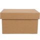 thumbnail image 5 of Caja de almacenamiento Kraft con tapa, ideal para el hogar, la oficina, el dormitorio y el armario. Caja de almacenamiento multiusos., 5 of 7