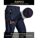thumbnail image 2 of Pantalones cargo tácticos Rapoo para hombre, color azul marino, 42 W x 30 L, resistentes al agua, 2 of 6