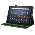 thumbnail image 2 of Allytech Fire HD 10 2021 /Fire HD 10 Plus Case 11th Generation 2021 Released, Slim Fit Auto Sleep Wake Butterfly Embossed Kickstand Shockproof Cover for Amazon Kindle Fire HD 10 2021,Green, 2 of 6
