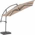 thumbnail image 6 of TrueShade Plus 9' x 9' Cantilever Square Umbrella with Light Antique Beige, 6 of 13