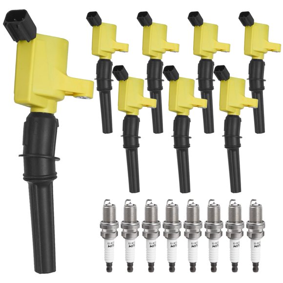 Paquete de bobinas de encendido y bujías para Ford 4.6L 5.4L V8