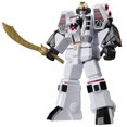 thumbnail image 1 of Power Rangers Mighty Morphin White Tigerzord Warrior Mode Retro Style Zord Figure 7-Inch-Scale Toy for Boys & Girls, 1 of 4