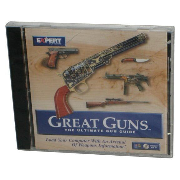 Great Guns The Ultimate Gun Guide Windows 95 & 3.1 Vintage PC Software