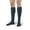 Navy, variant on Ames Walker AW Style 111 Cotton 20-30 mmHg Firm Compression Knee High Socks Black Small