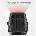 thumbnail image 4 of 12V / 24V Car Heater, Upgrade Fast Heating Defrost Defogger 2 in1 Fast Heating and Cooling Fan Car Heater Windshield Defogger Winter Electronic Demister with Plugs Into Cigarette Lighter, 4 of 14