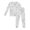 White, variant on Toddler Boys Pajamas Long Sleeve Top And Pants Doodle Sleepwear For Kids Holiday Family Matching Outfits Animal Robe Men Him Her Robes Set Boys Short Pajamas Train Dinosaur Slippers Wa White 2-3 Years