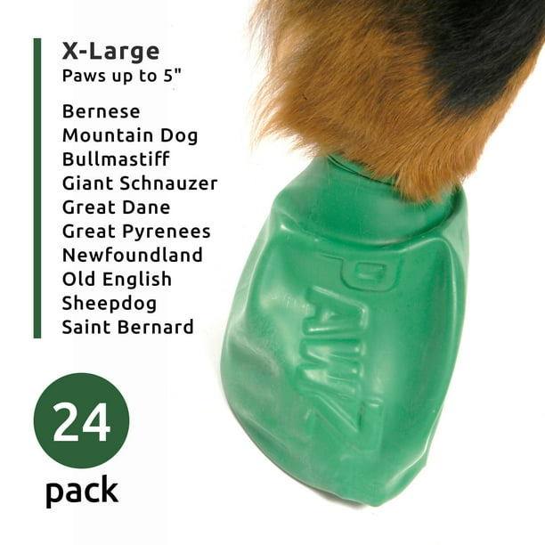 PawZ Dog Boots Rubber Dog Booties Waterproof Snow Boots for - Main Image