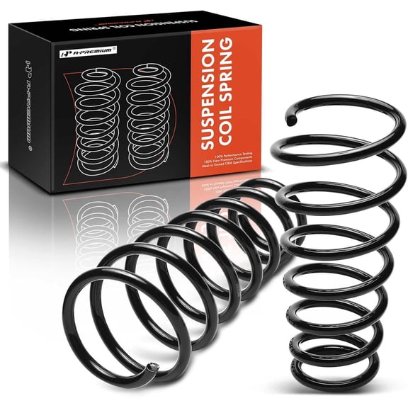 A-Premium 2Pcs Rear Suspension Coil Spring Set Compatible with Toyota Camry 2004-2006 2012-2017, Avalon 2004-2007 & Lexus ES350 2007-2011, Driver and Passenger Side, Replace# 48231AA210, 48231AA220