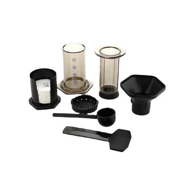 Cafetera portátil, cafetera de mano, cafetera francesa, filtro de goteo para oficina, hogar, viajes, campamento