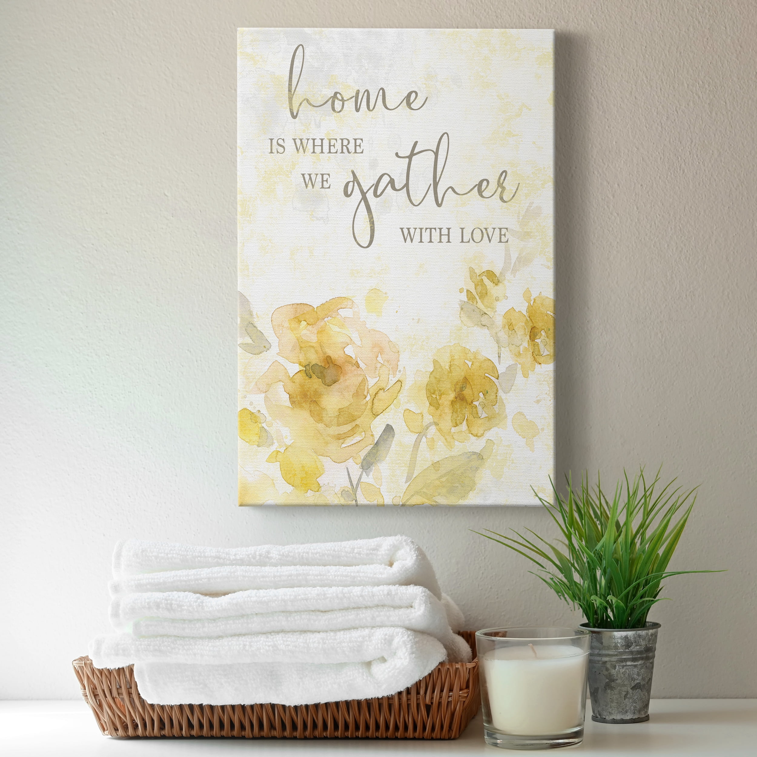 Gather with Love Premium Gallery Wrapped Canvas - Ready to Hang - 32 x 48