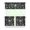 Gothic Style, variant on Dark Aesthetic Kitchen Curtains Set of 3 - Moon & Sun Mystical Sky Design, Farmhouse Tier & Valance Rod Pocket Panels for Small Windows (Machine Washable, Semi-Sheer)
