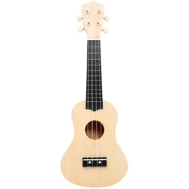 Miangastore 1 Set Ukulele For Beginner Beige Color Ukulele Shape For Children And Families