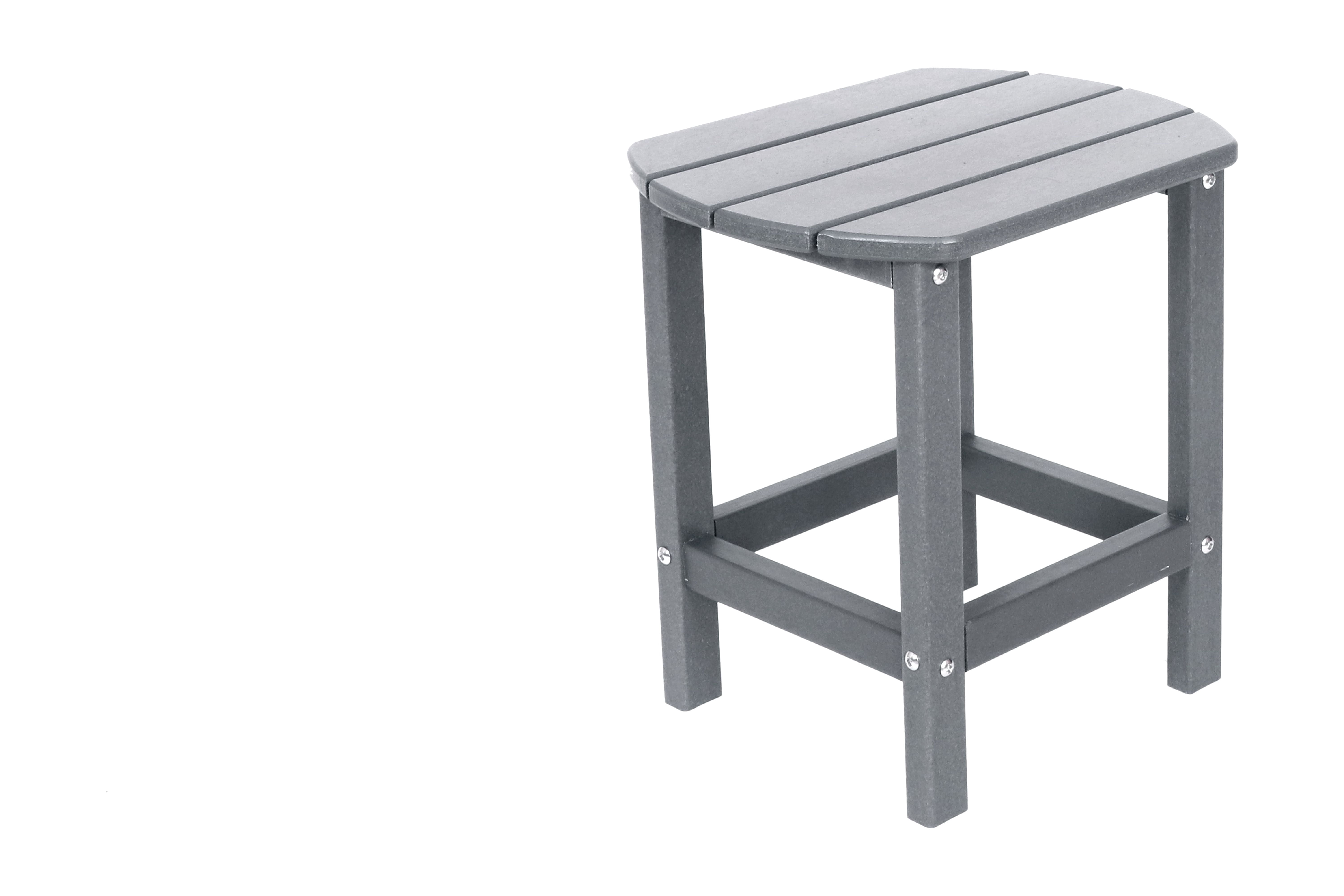 Outdoor Side Table, Patio Side Table, HDPE End Tables for Backyard Pool Porch Garden Lawn