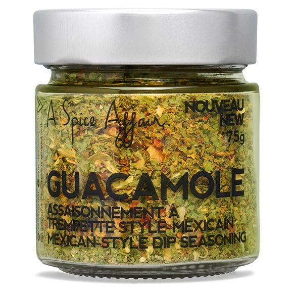 Mélange de Guacamole A Spice Affair. 75g (2.6 oz) Pot