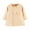 Beige, variant on BULLPIANO Toddler Baby Girl Fall Woolen Coats Snowsuit Solid Long Sleeve Button Jacket Outwear for 0-4 Years