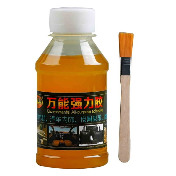 EKIDAZB Car Roof Liner Repair Glue 100ml Heavy Duty Headliner Adhesive - Fast Dry Glue Liquid Strong Adhesion Fabric Glue For Car Inside Roof Cloth Leather Polyester