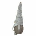 thumbnail image 3 of Northlight 23.5" LED Lighted Brown and White Knit Gnome Christmas Figure, 3 of 5
