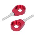 thumbnail image 1 of Tensor De Cadena De 0,5 Pulgadas, Ajustador De Tensor De Cadena, Aluminio Resistente Y Fiable Para Motocicletas, Bicicletas De Montaña Cergrey Rojo, 1 of 8
