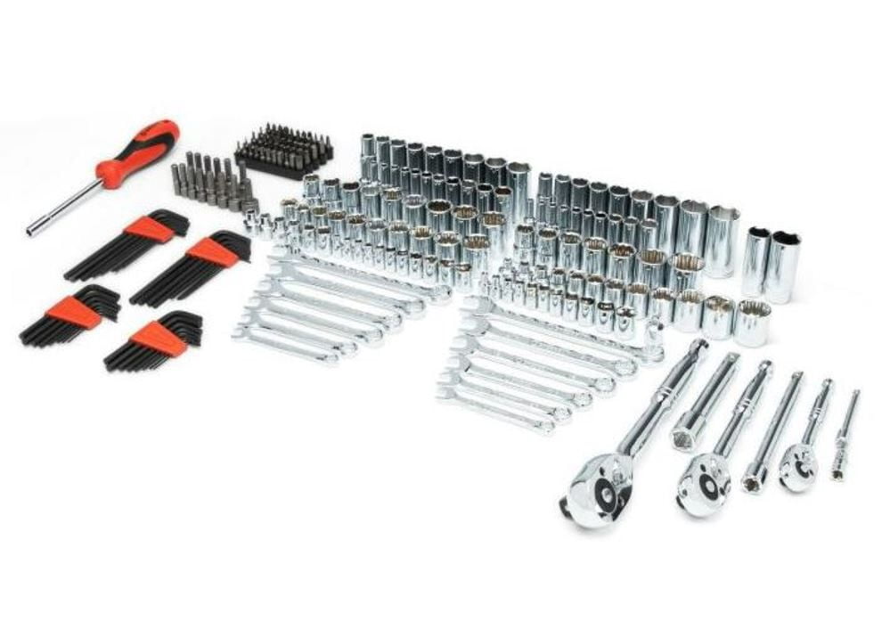Gearwrench CTK229C 229 Piece 1/4" 3/8" & 1/2" Drive Mechanics Hand Tool Set