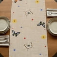 thumbnail image 5 of Table Runners 72 Inches Long Dress Scarves, Spring Mushrooms Farmhouse Kitchen/Dining Table Runner, Coffee Tablerunners, Farmhouse Pastoral Botanical Rustic 14x72 Inch, 5 of 9