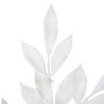 thumbnail image 3 of Vickerman 22" White Glitter BayLeaf Artificial Christmas Spray. Includes 12 sprays per pack., 3 of 6