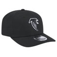 thumbnail image 3 of Men's New Era Black Atlanta Falcons  Main Low Profile 9FIFTY Snapback Hat, 3 of 5