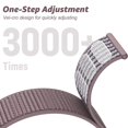 thumbnail image 2 of Ohotlove Correa Deportiva De Nailon Compatible Con Apple Watch Band De 38 Mm, 40 Mm, 41 Mm, 42 Mm, 44 Mm, 45 Mm, 46 Mm, 49 Mm, Ajustable, Transpirable, Para Mujeres Y Hombres, Correa Trenzada Para Iwa, 2 of 5