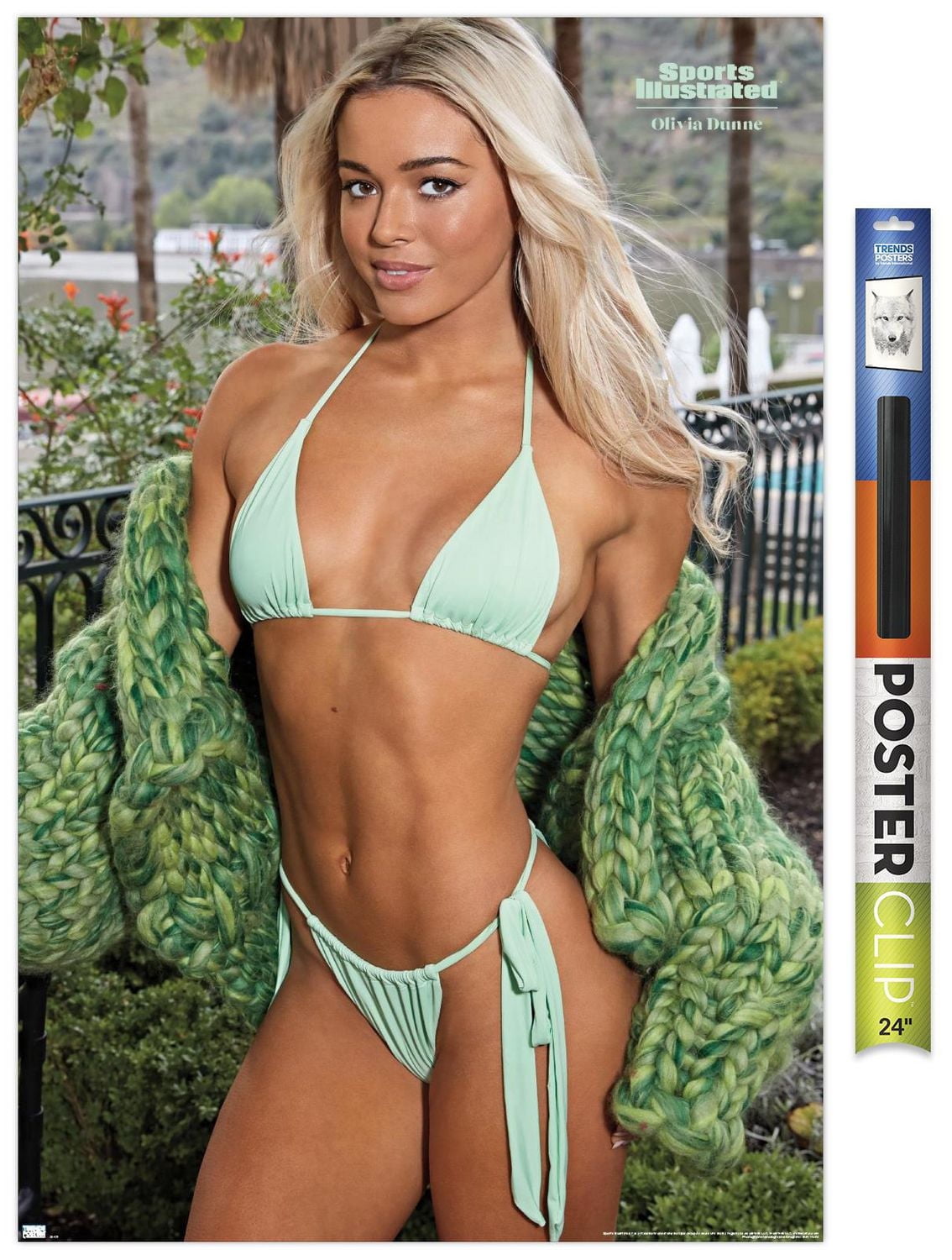 Sports Illustrated: Swimsuit Edition - Olivia Dunne 24 Wall Poster, 14.725" x 22.375"