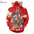 thumbnail image 3 of Sudaderas con capucha de Año Nuevo chino para hombres, suéter de pareja, chándal de animales, ropa de calle de estilo chino, ropa masculina, 3 of 4