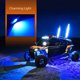 thumbnail image 5 of Luces LED para Debajo de las Ruedas de Coche Shaofei 800 lm 9 Luces LED Impermeables Color Negro, 5 of 5