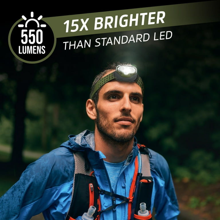 550 HD Lumen LED Energizer Ultra Headlamp Vision