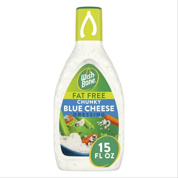 Wish-Bone Fat Free Chunky Blue Cheese Salad Dressing, 15 fl oz